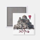 Ik hou van Sofia Magneet (Voorkant / Achterkant)