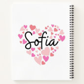 Ik hou van Sofia Notitieboek (Achterkant)