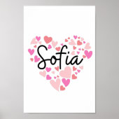 Ik hou van Sofia Poster (Voorkant)
