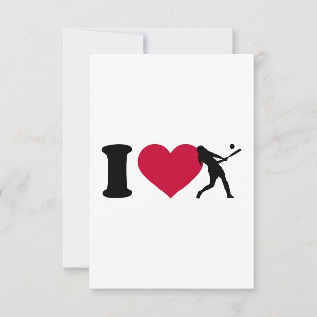 Ik hou van Softball (Voorkant)