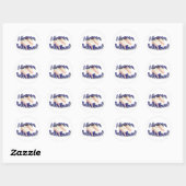 IK HOU VAN SOFTBALL-STICKER RONDE STICKER (Vel)