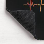Ik hou van Softll Retro Softller ECG Muismat (Hoek)