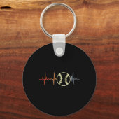 Ik hou van Softll Retro Softller ECG Sleutelhanger (Voorkant)
