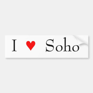 Ik hou van soho bumpersticker