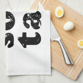 Ik hou van Som Tam ❤ Thai Isaan Food Theedoek (Quarter Fold)