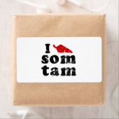 Ik hou van Som Tam ❤ Thai Isan Lao Etiket (Insitu)