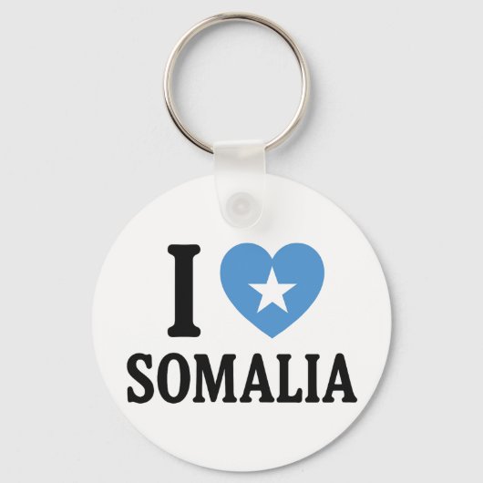 Ik hou van Somalië Sleutelhanger (Voorkant)
