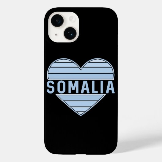 Ik hou van Somalië, Somalisch hart Case-Mate iPhone Case (Achterkant)