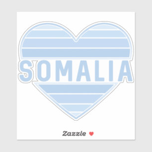 Ik hou van Somalië, Somalisch hart Sticker