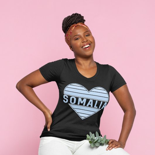 Ik hou van Somalië, Somalisch hart T-shirt