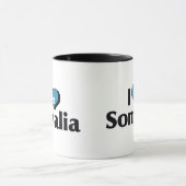 Ik hou van Somalische vlag Mok (Midden)