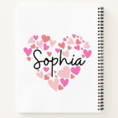 Ik hou van Sophia Notitieboek (Achterkant)