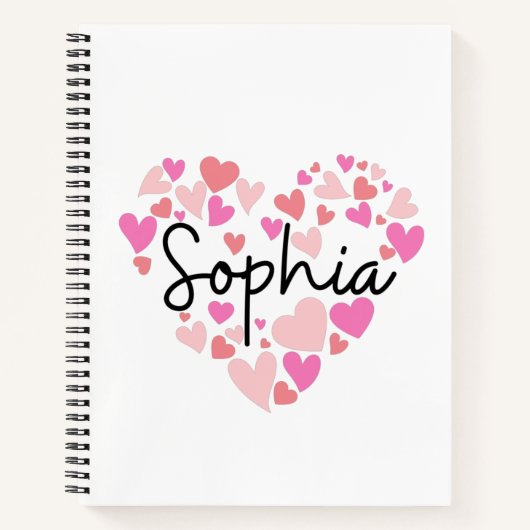 Ik hou van Sophia Notitieboek (Voorkant)