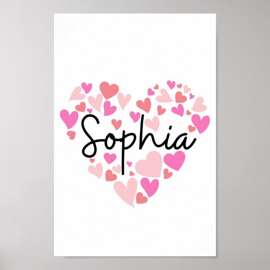 Ik hou van Sophia Poster (Voorkant)