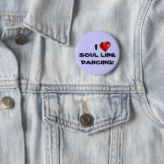 Ik hou van Soul Line Dancing Button (In situ)