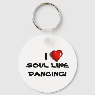 Ik hou van Soul Line Dancing! Sleutelhanger