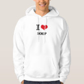 Ik hou van Soup Hoodie (Voorkant)