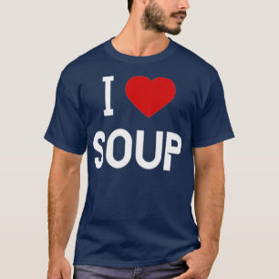 Ik hou van SoupAmerican Food T-shirt