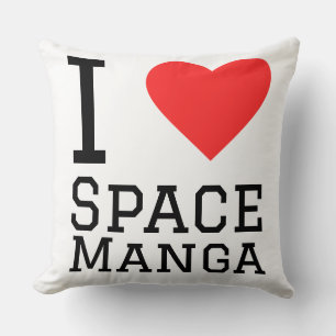 Ik hou van space manga kussen