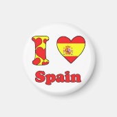 Ik hou van SPain magnet (Voorkant)