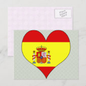 Ik hou van Spanje Briefkaart (Voorkant / Achterkant)