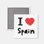 Ik hou van Spanje Magneet (Voorkant / Achterkant)