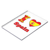 Ik hou van Spanje Notitieboek (Linkerzijde)