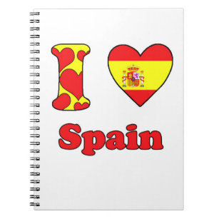 Ik hou van Spanje Notitieboek