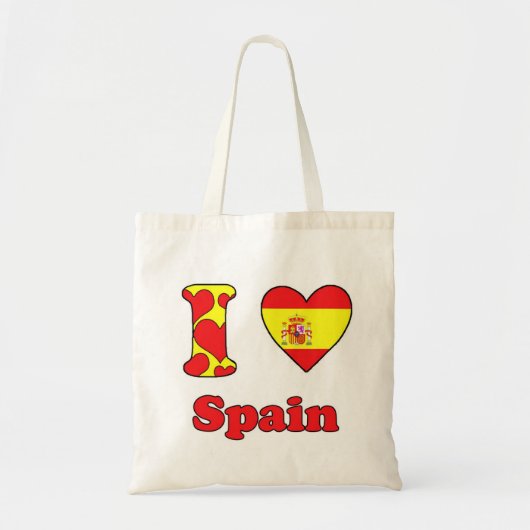 Ik hou van Spanje. Tote Bag (Voorkant)
