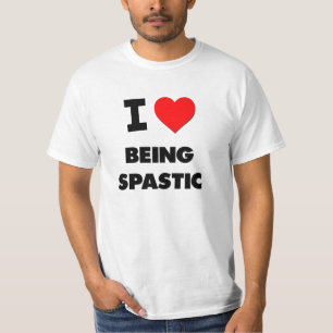 Ik hou van Spastisch zijn T-shirt