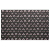 Ik hou van spek patroon stof (Yard (91,4 cm))