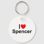 Ik hou van Spencer Sleutelhanger (Voorkant)