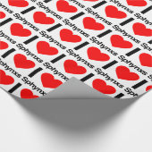 Ik hou van sphynxen cadeaupapier (Hoek)