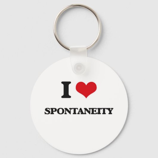 Ik hou van Spontaneity Sleutelhanger (Voorkant)