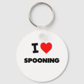 Ik hou van Spooning Sleutelhanger (Voorkant)