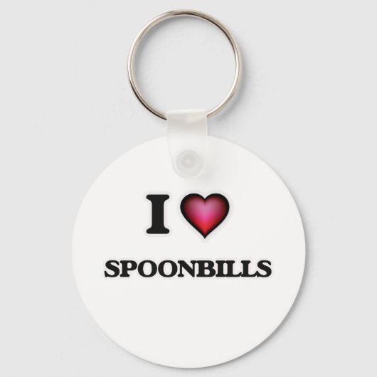 Ik hou van Spoonrekeningen Sleutelhanger (Voorkant)