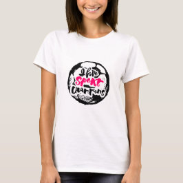 Ik hou van Sport Kampioenen Typografie Ontwerp T-shirt