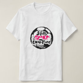 Ik hou van Sport Kampioenen Typografie Ontwerp T-shirt