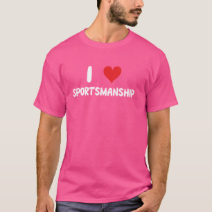 Ik hou van sportiviteit - Coach Coaching Baseball T-shirt