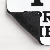 Ik hou van spreadsheets muismat (Hoek)