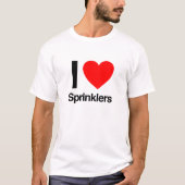 Ik hou van sprinklers t-shirt (Voorkant)