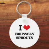 Ik hou van spruitjes sleutelhanger (Voorkant)