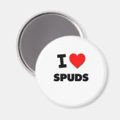 Ik hou van Spuds Magneet (Voorkant / Achterkant)
