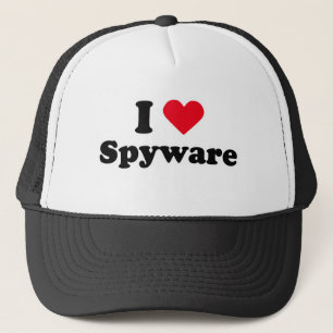 Ik hou van spyware trucker pet