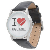 IK HOU VAN SQUASH HORLOGE (Gekanteld)