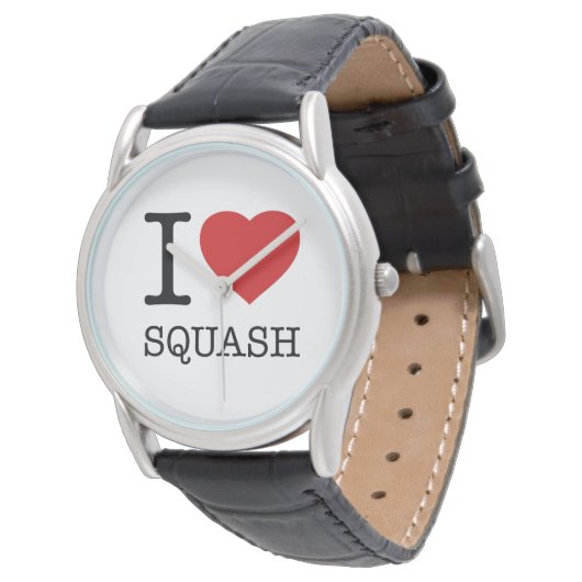 IK HOU VAN SQUASH HORLOGE (Gekanteld)