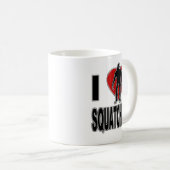 Ik hou van Squatchin! Koffiemok (Voorkant rechts)