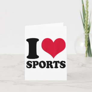 Ik hou van Srts Fitness Motivatie  Kaart