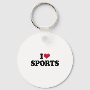 Ik hou van Srts Fitness Motivatie Sleutelhanger