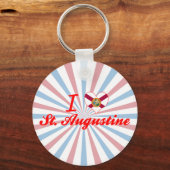 Ik hou van St. Augustinus, Florida Sleutelhanger (Voorkant)